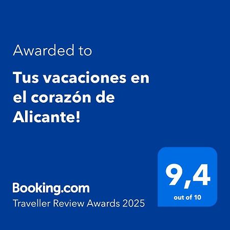 Tus vacaciones en el corazón de Alicante! Exterior foto